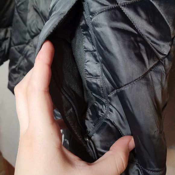 NORTH FACE Women's large Aconcagua Parka II Goose Down Hooded Jacket - Picture 10 of 10